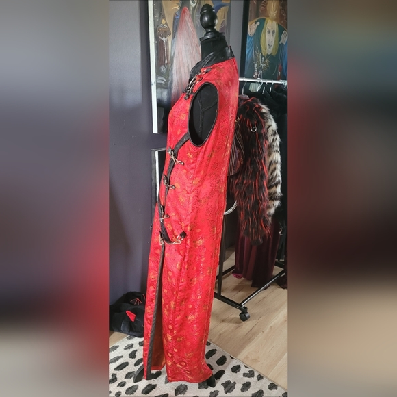 Y2k Lip Service Hollywood Geisha size Large - Picture 2 of 6